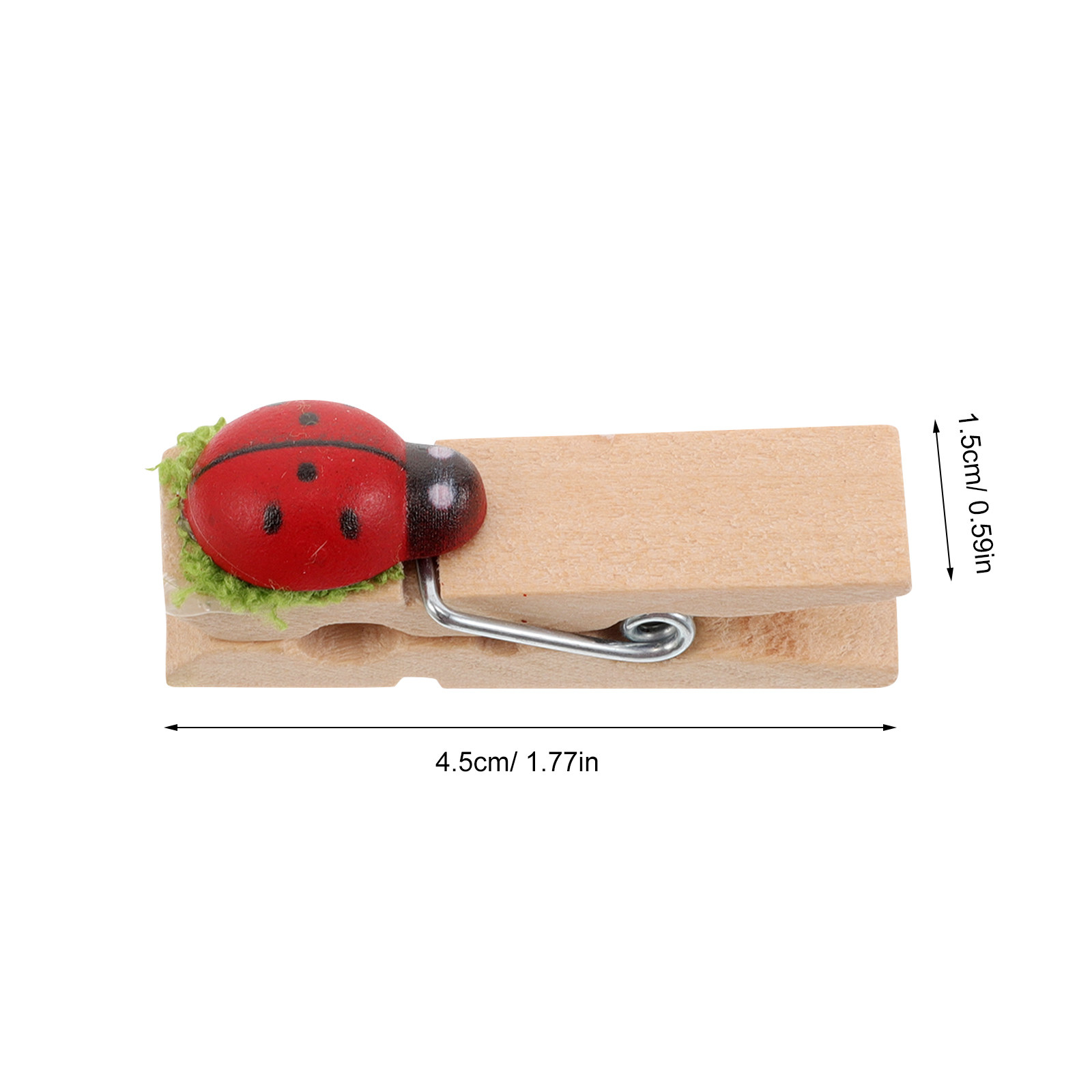 40 pezzi di mollette in legno  - Embellishments For Scrapbooking recensione e prezzo